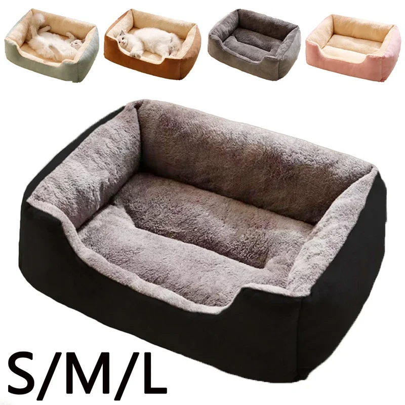 Bed for Cats Pet Products Cushions Kitten Goods Accessories Dog All Houses Supplies Things 1005010297223939