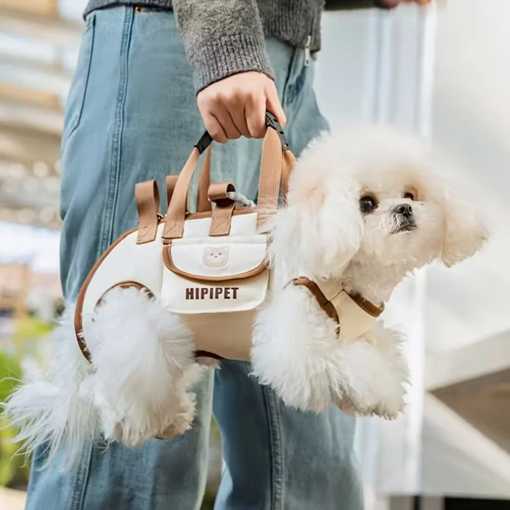 Cute Dog Backpack Carrier, Ideal for Small to Medium Pets, Travel, Daily Use, Walking, Pet Carry Bag 1005010323589867