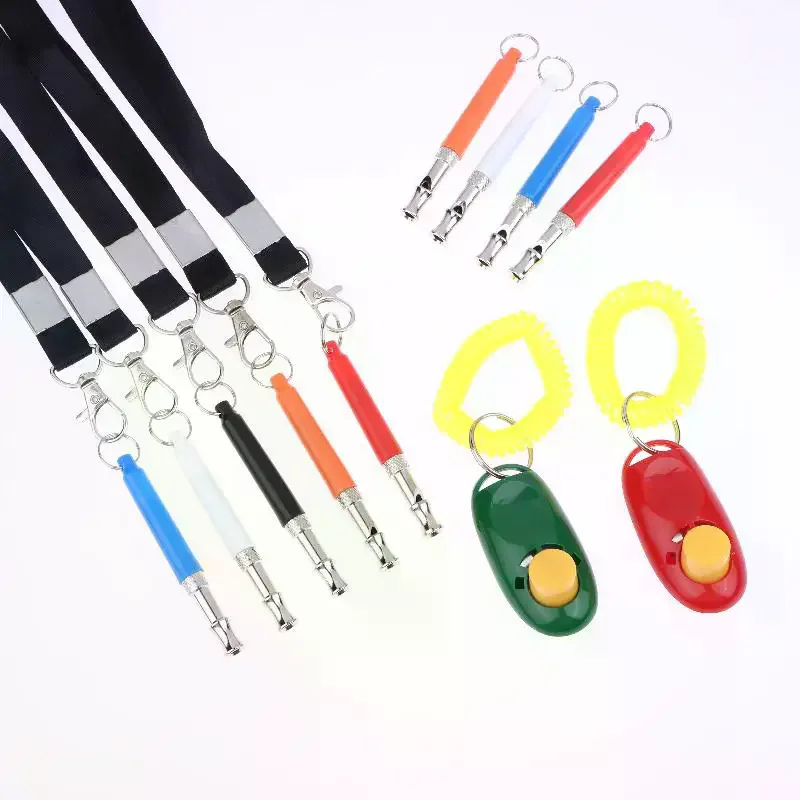 Pets Discipline Supplies Adjustable Dogs Training Whistle with Rope Stop Barking Ultrasonic (1Pcs) 1005010324285586