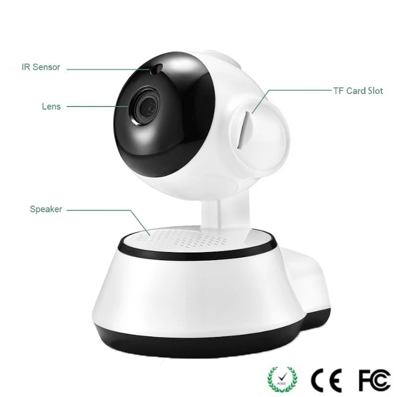 2K Indoor Pet Camera with Night Vision Wifi Home Security Monitor for Dogs Cats Works Voice 1005010329037658