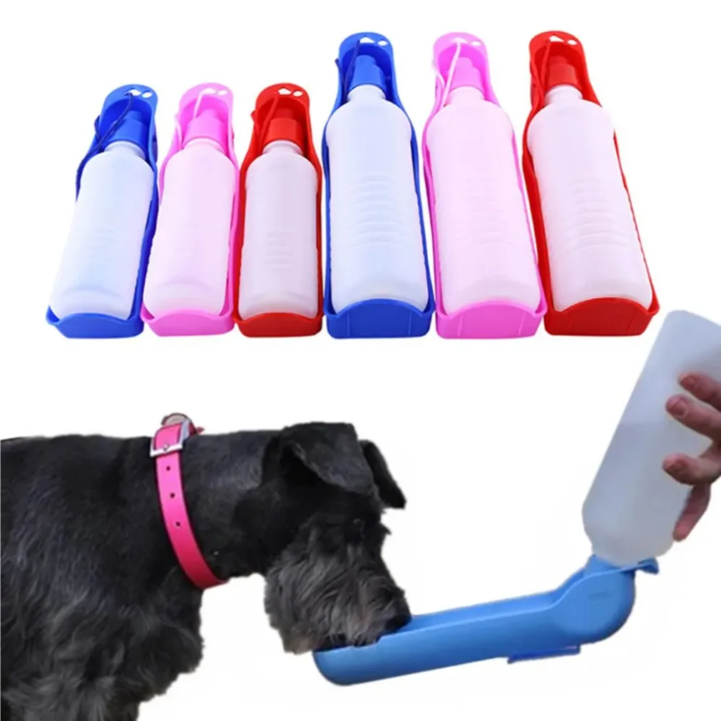Portable Pet Dog Water Bottle Travel Cup Outdoor Feeder Dispenser Drinking Bowl Supply for Small 1005010331920088