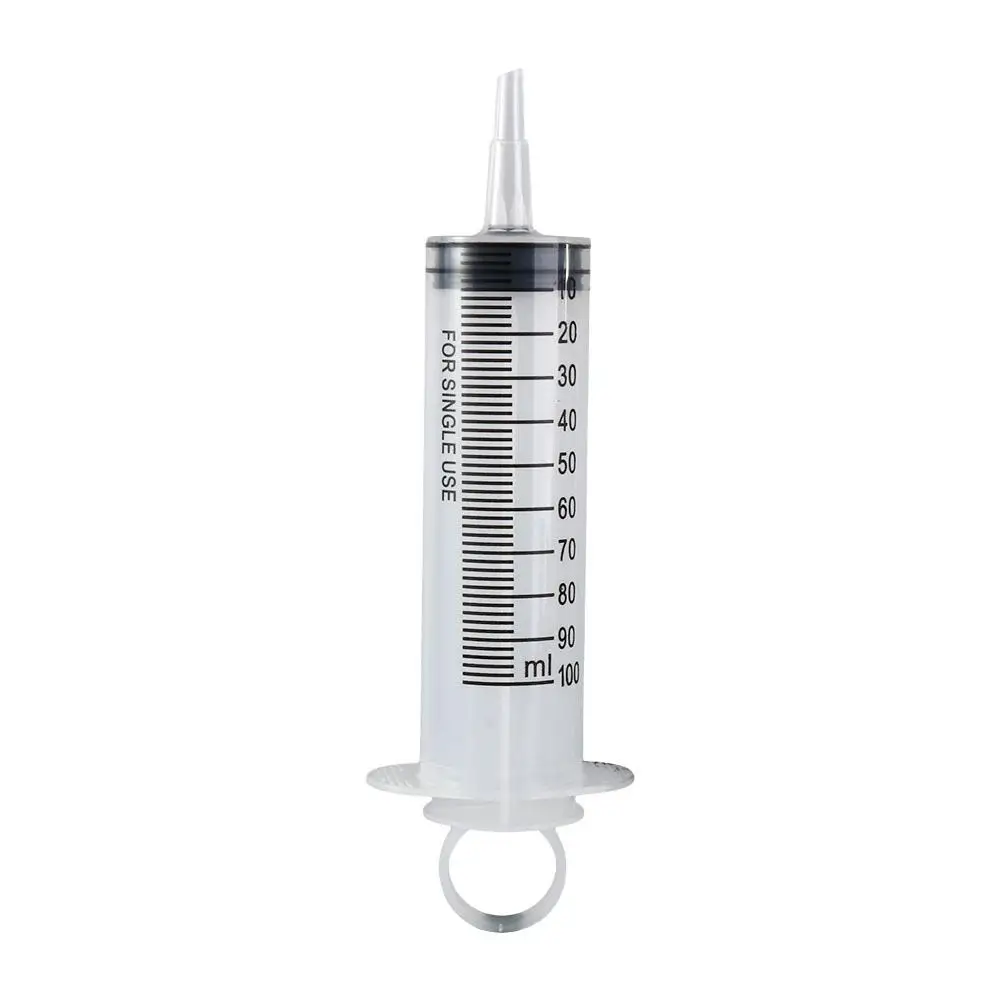 Transparent Large Capacity Syringe Plastic Reusable Pet Feeding Syringe 60/100/200/300/500ML 1005010341956223