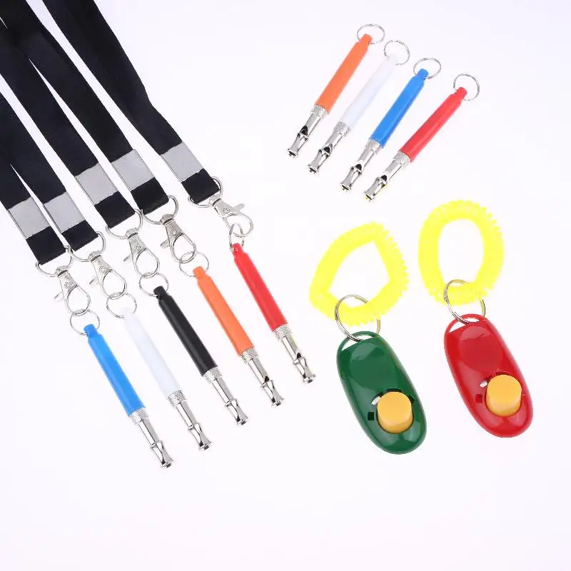 Pet Discipline Utility Adjustable Dog Training Whistle with Strap, Silent Barking Stopper (1Pcs) 1005010343364181