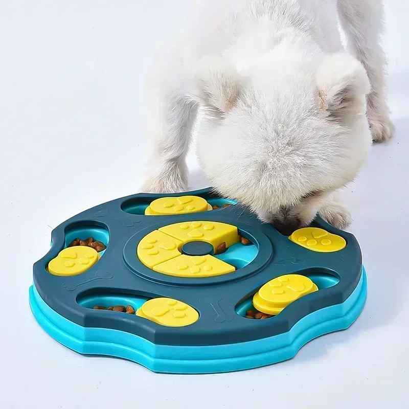Dog Puzzle Toys Slow Feeder Interactive Increase Puppy IQ Food Dispenser Slowly Eating Nonslip Bowl 1005010354232098