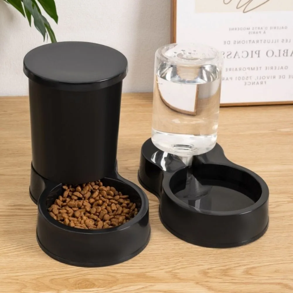 Pet Automatic Feeder Large Capacity 2 Styles Cat Dog Water Dispenser Feeder Set 4 Colors (800mL) 1005010355538342