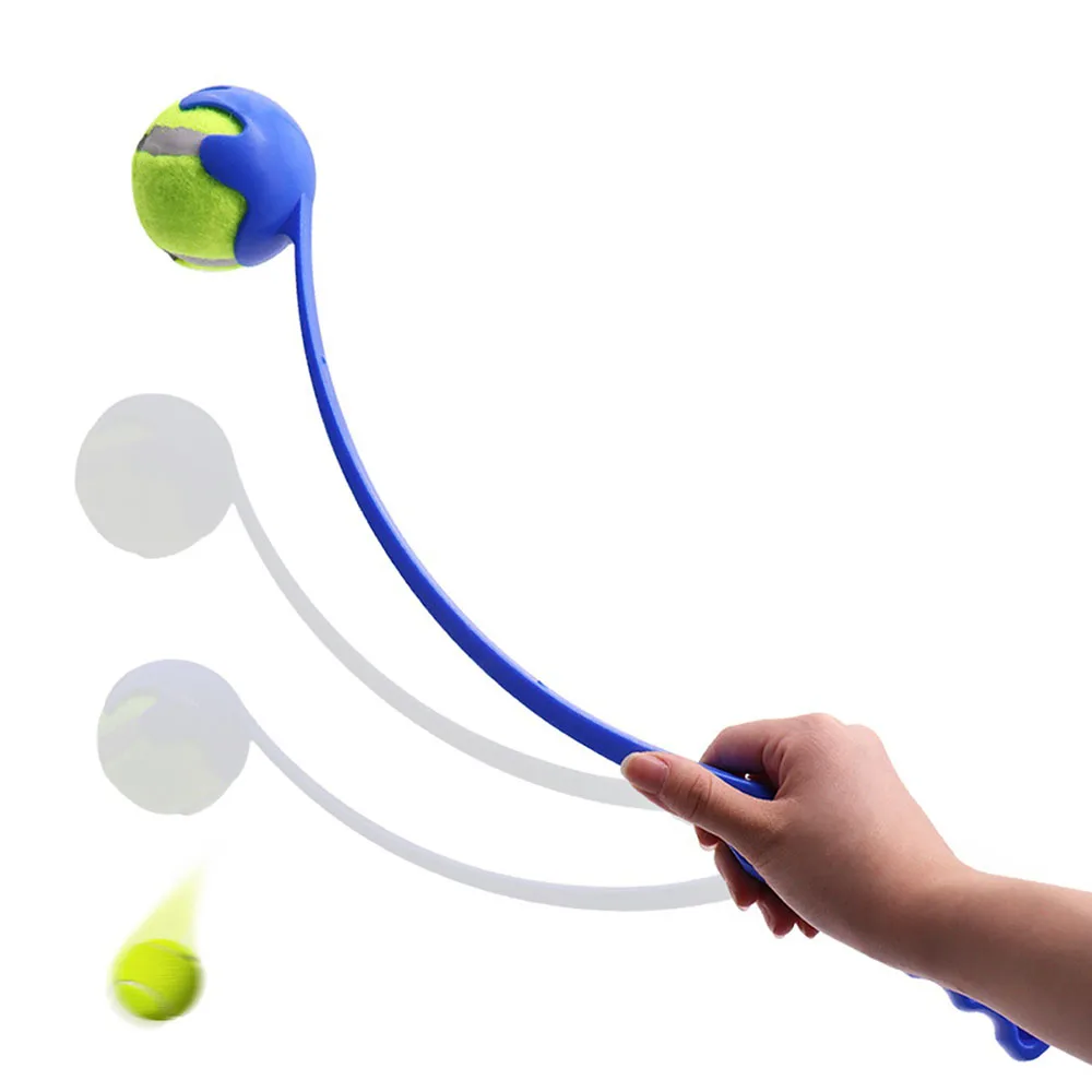 Pet Ball Launcher Stick - Hands-Free Dog Thrower & Retriever, Outdoor Interactive Training Dog Toy 1005010359744466