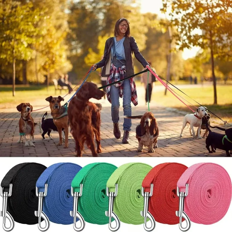 Nylon Long Dog Training Leash 1.5M-30M Traction Rope Lanyard Versatile Pet Walking Lead for Small 1005010369308408