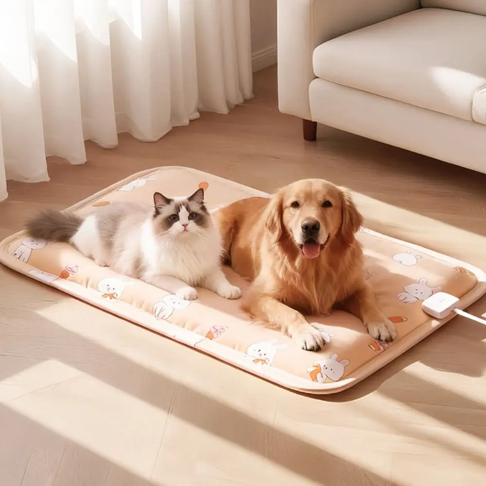 Waterproof Pet Electric Blanket Thermostat Control Warm Electric Heating Dog Bed Anti-Scratch 1005010380050640