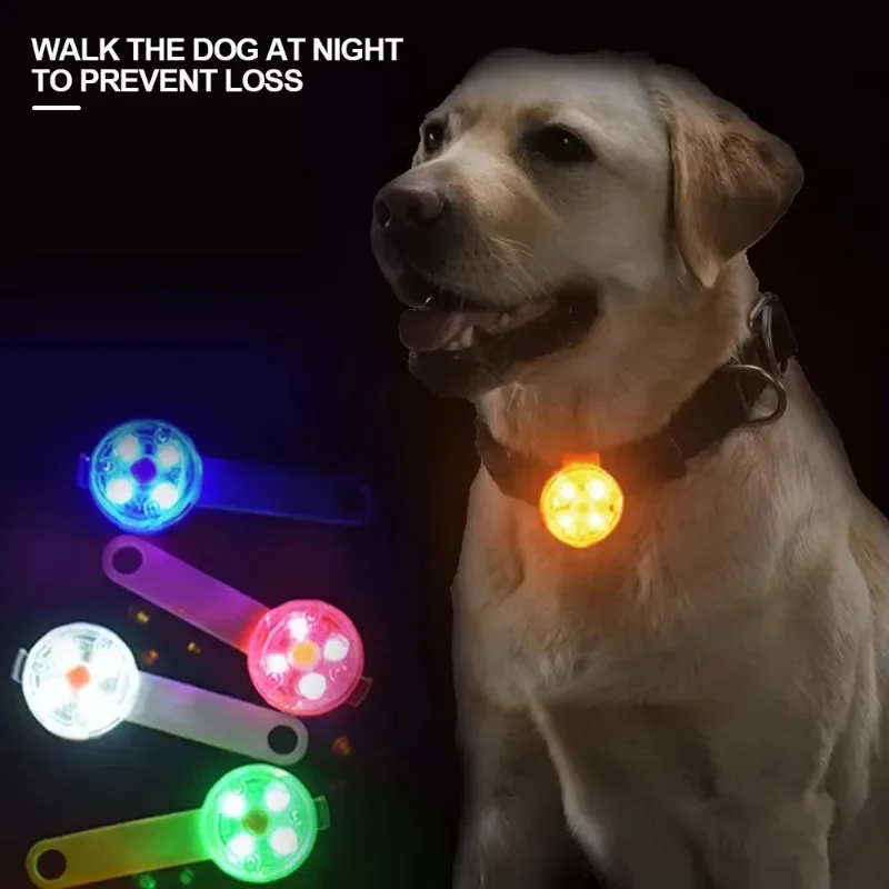 LED Dog Cat Collar, USB Rechargeable Waterproof Safety Light, Luminous Night Pendant for Dogs, Cats 1005010383767394