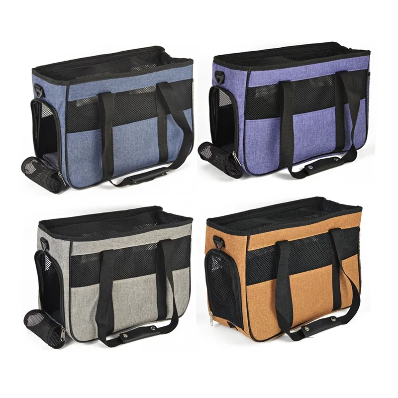 Portable Cat Bag Crossbody Dog Backpack Outdoors Carry-On Pet Carrier Handbag Four Seasons Cage 1005010388290370