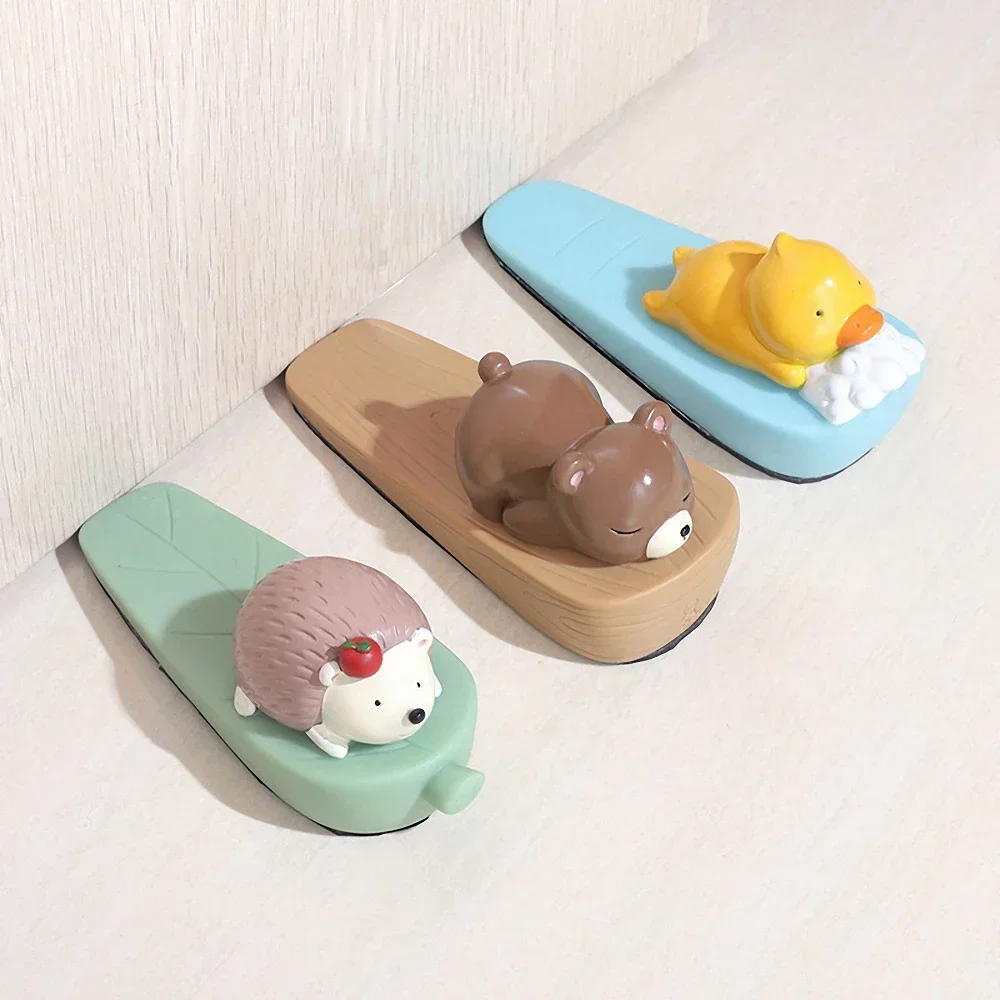 Cartoon Animal Door Stopper Wedge Slip Resistant Catcher Block Dog Pig Bear Cat Shape 1005010423038904