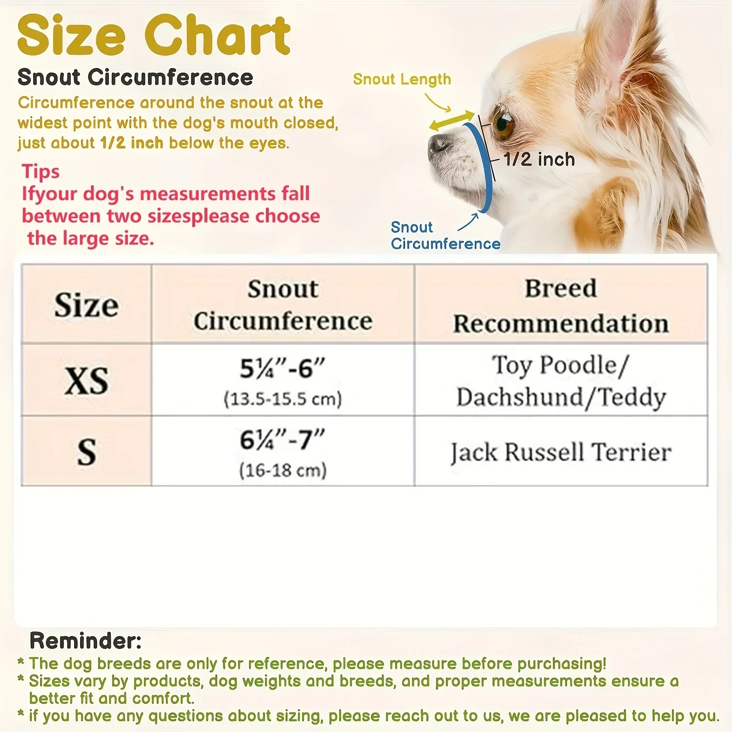 Mesh Muzzle for Short Snout and Small Medium Dogs Anti-Biting 1005010433384719