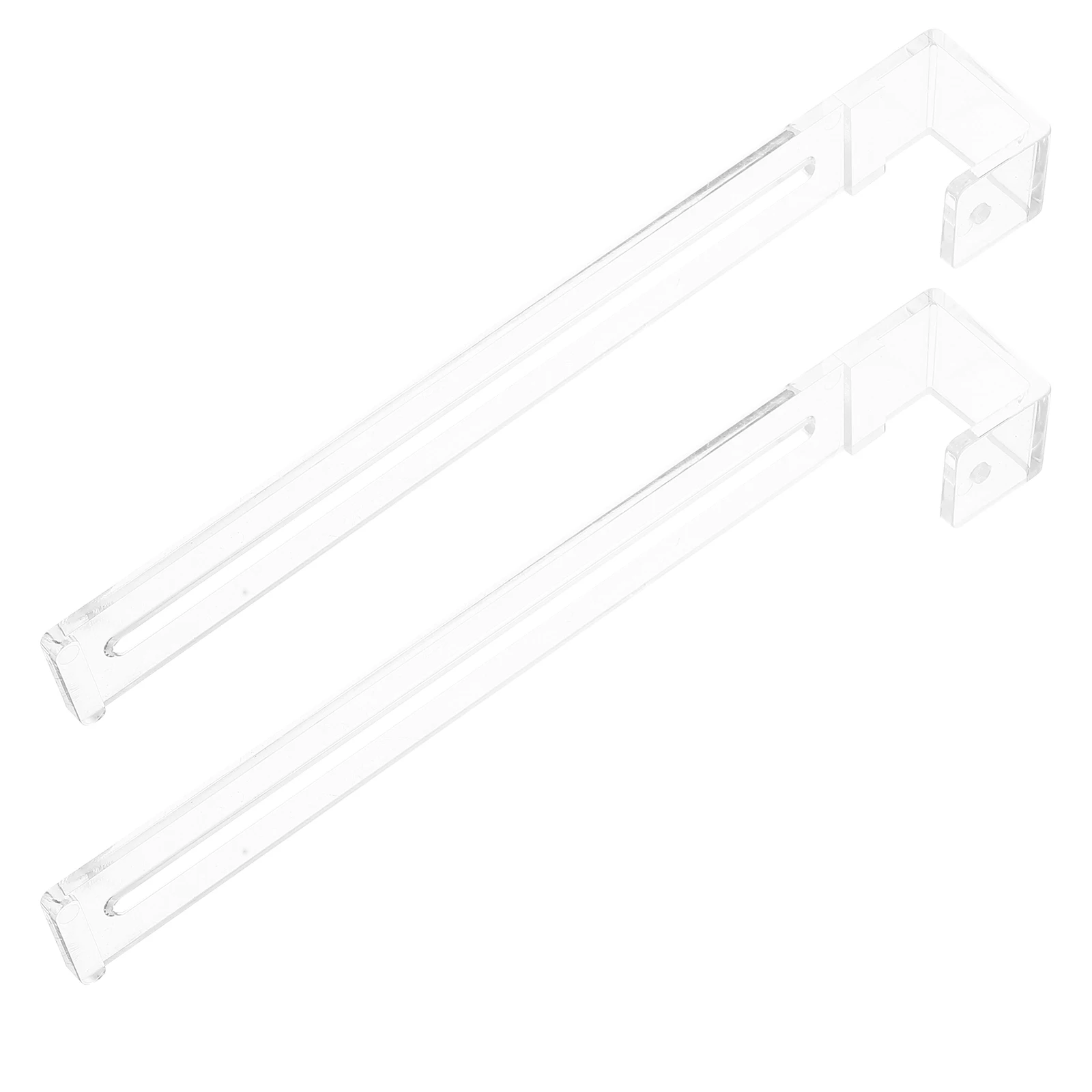 Adjustable Clear Aquarium Hooks Multipurpose Turtle Basking Platform Fish Tank Accessory Set (2Pcs) 1005010442112649