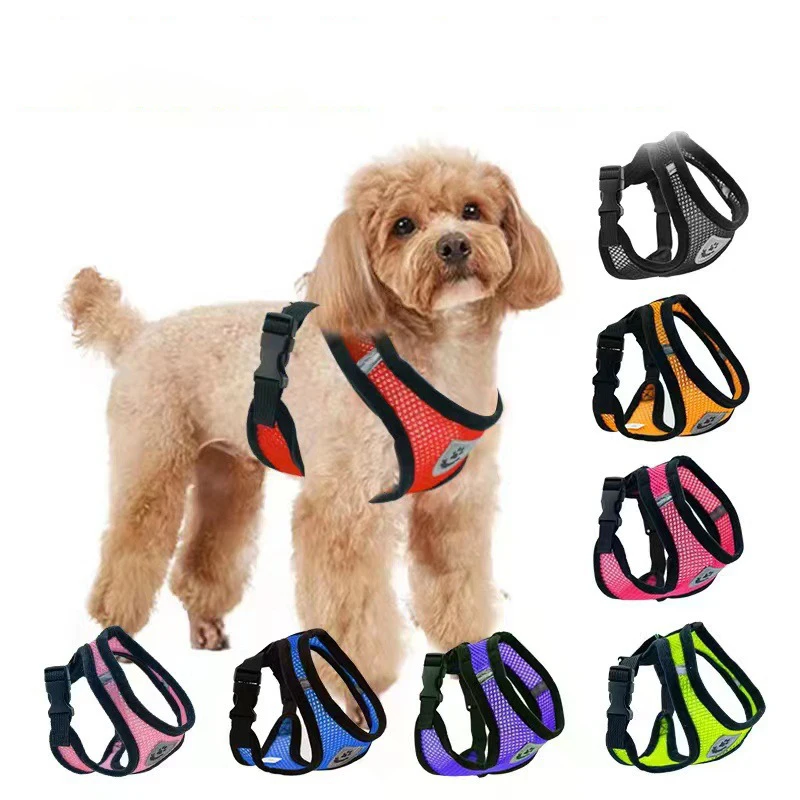 New Style Dog Walking and Cat Chest Strap Outdoor Traction Rope Explosion-Proof and Breathable 1005010443936713