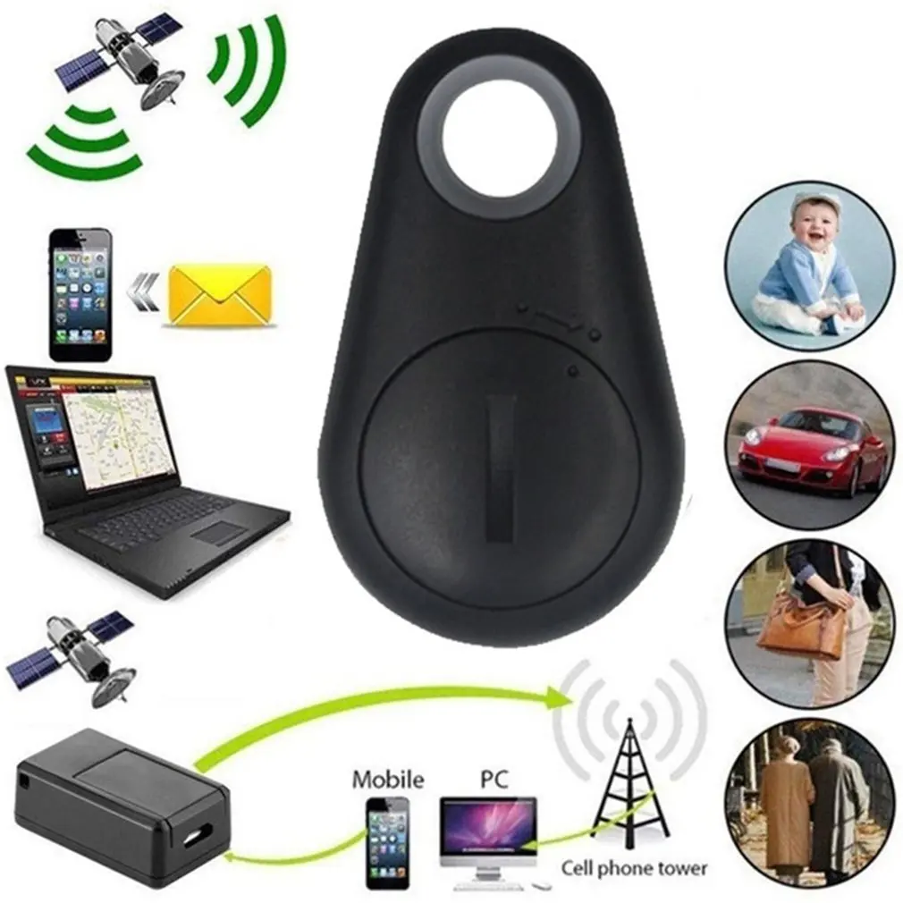 Mini GPS Tracker Bluetooth Anti Lost Device for Pets Wallet Keys Child Bag Two Way Positioning 1005010449939685