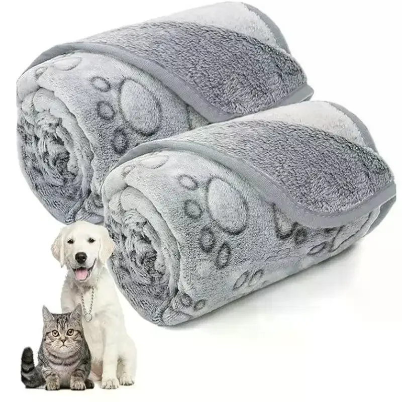 Ultra Soft Fluffy Pet Blanket Cute Cartoon Pattern Pet Mat Warm and Comfortable 1005010452554281