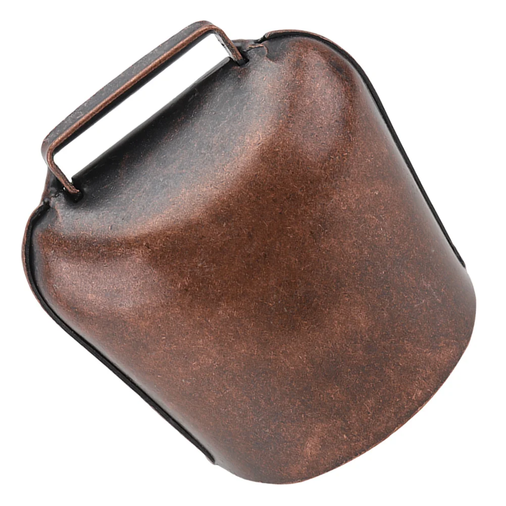 Heavy Duty Cow Bell for Large Animals Rustic Iron Livestock with Clear Ringing Sound Ideal Cattle 1005010473996810