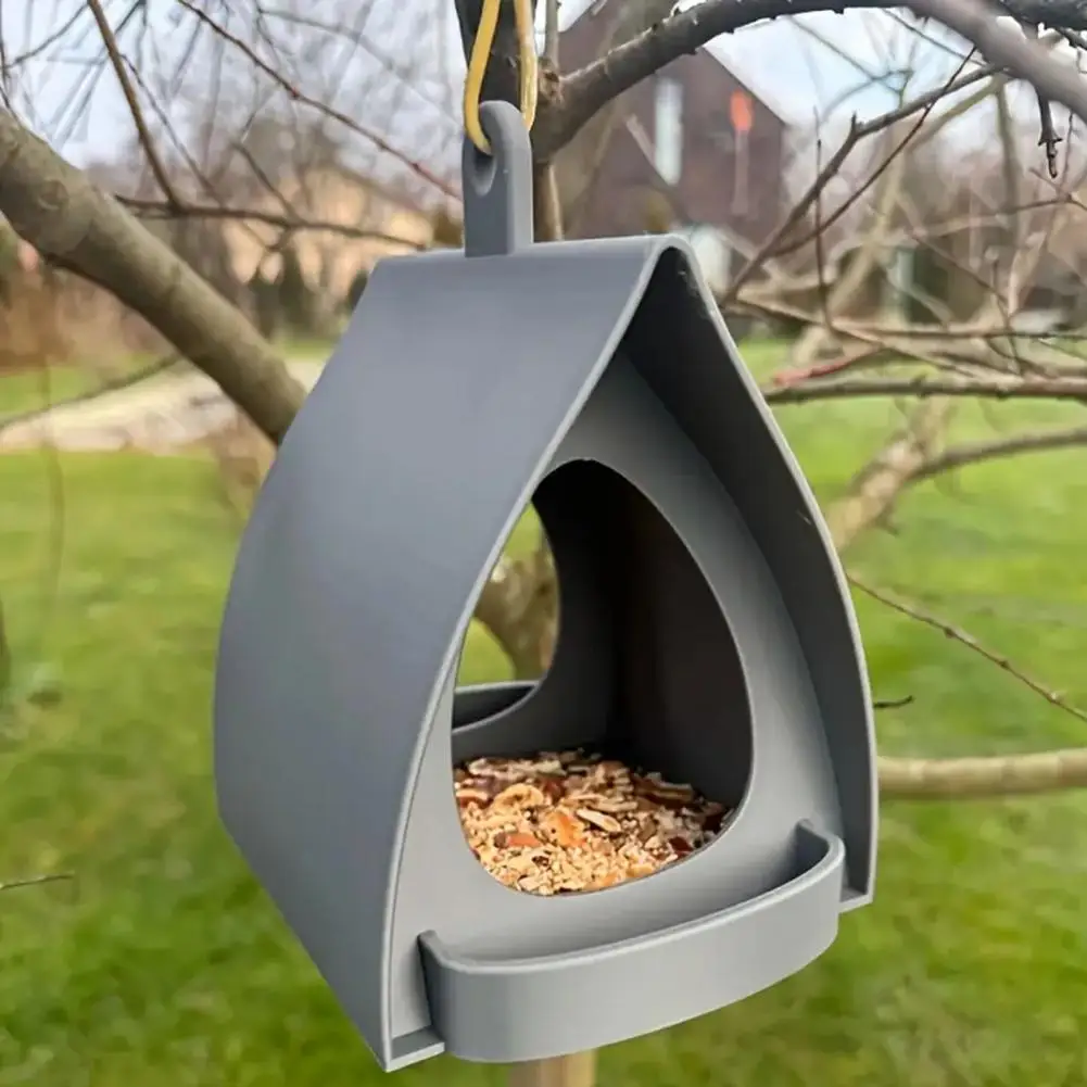 Hanging Bird Feeder Large Capacity Outdoor Birdhouse Garden Bird Feeder for Sparrow 1005010485682602