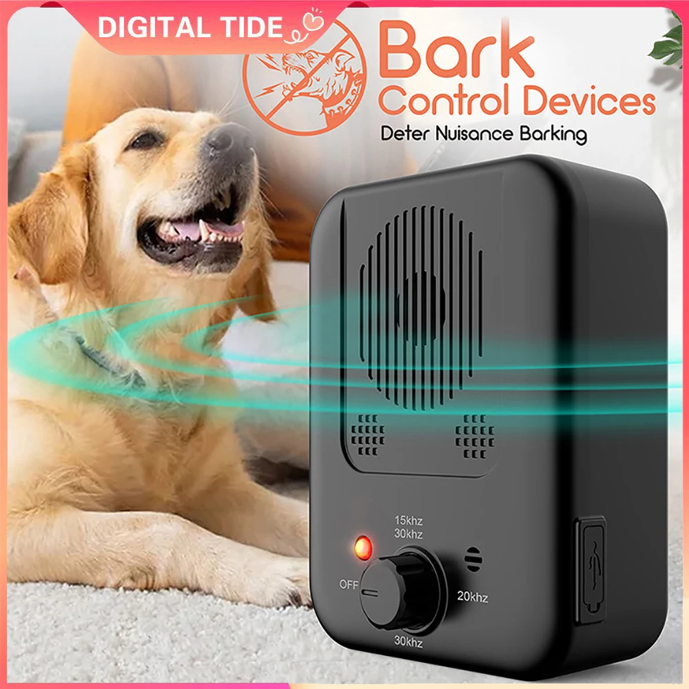 Outdoor Ultrasonic Barking Stop Device Dog Repellent Household Dog Trainer Pet Supplies Durable 1005010488301174
