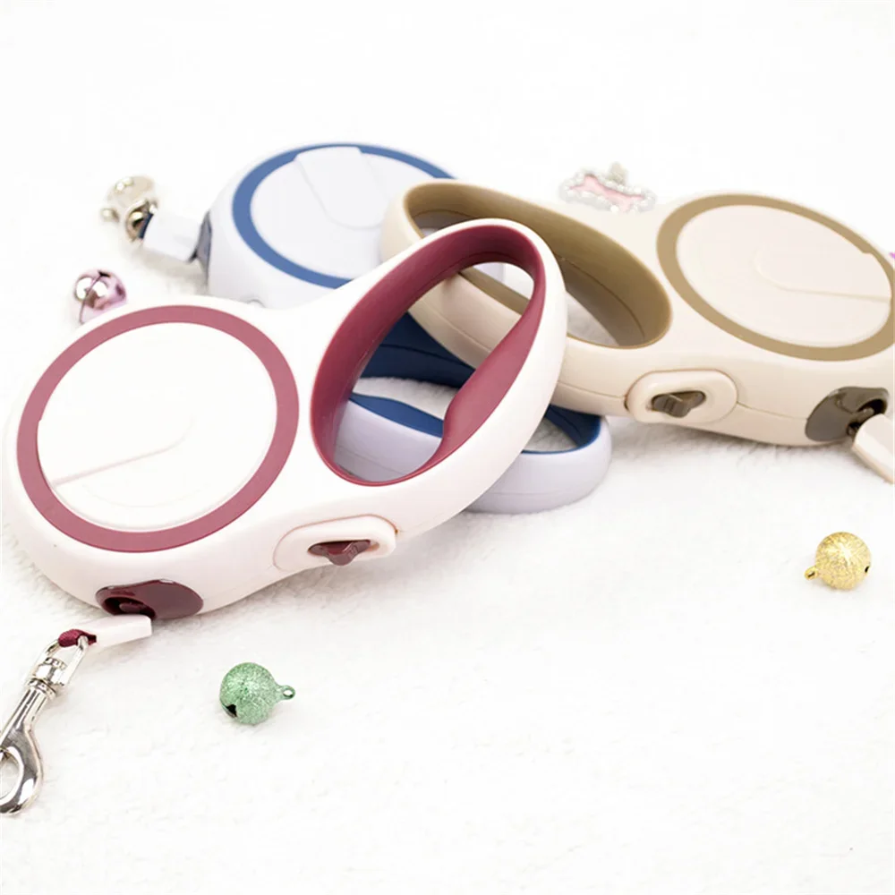 Retractable Nylon Leash for Small Dogs and Cats Durable Automatic Tension Control for Outdoor (5M) 1005010493382187