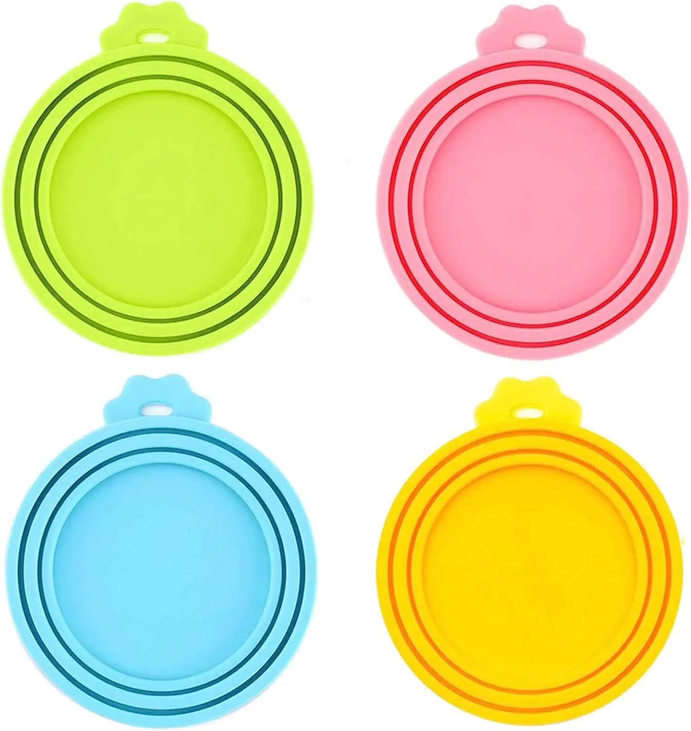 Food Can Lids Silicone Pet Covers for Dog Cat Food One Tin Cap Fit Most Standard Size Dog 1005010519498106