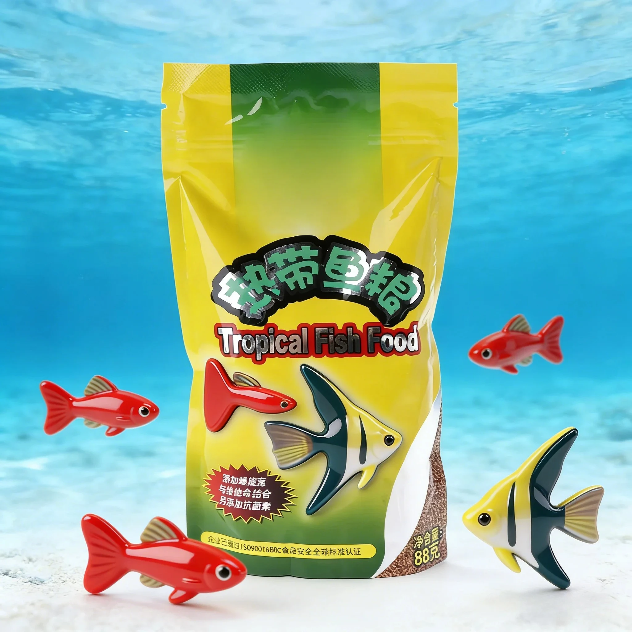 Tropical Fish Food, 88g, High Protein Nutritious Formula 1005010537346613