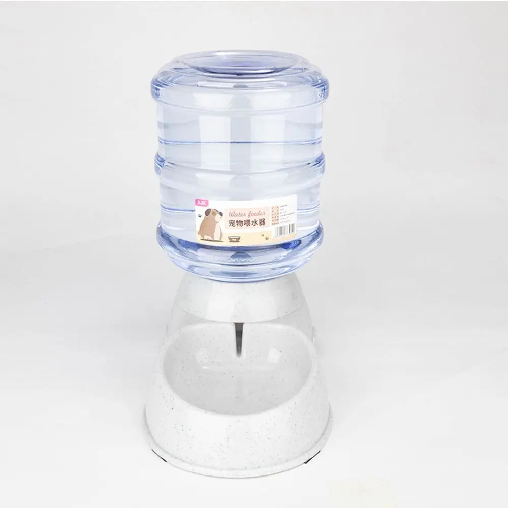 Plastic Dog Cat Food Dispenser 3.8L Large Capacity Automatic Water Bottle Gravity Feeder 1005010548798488