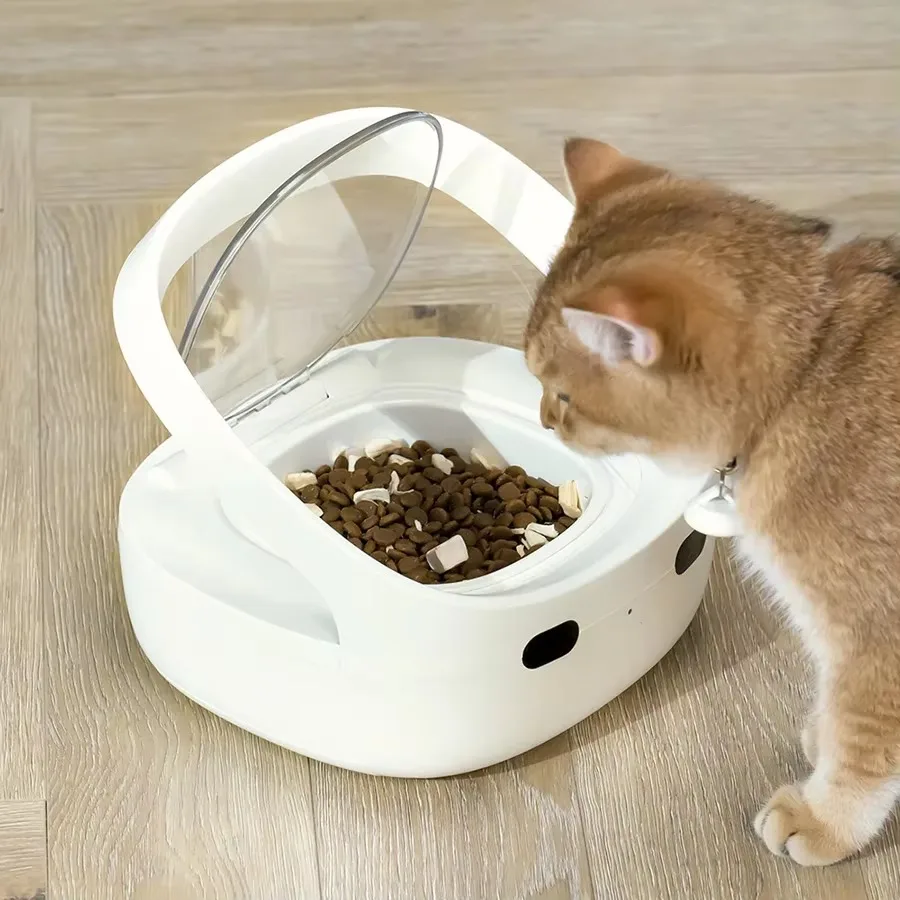 Smart Pet Feeder Automatic Cat with WIFI App Control Sensor Recognition Accurate Food Dispenser 1005010572076462