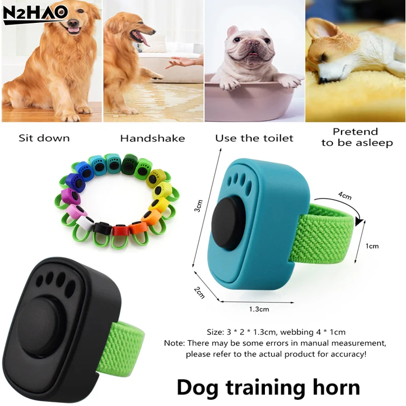 Interactive Sound Clicker Trainer for Thumb Training No Battery for Dogs Cats (1PCS) 1005010578691575