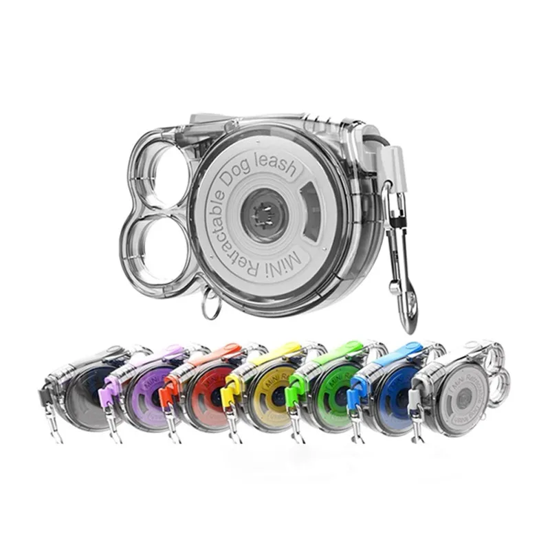 Automatic Retractable Small Dog Leash 3m Ultralight Portable Nylon with Locking Alloy Clip 1005010582676004