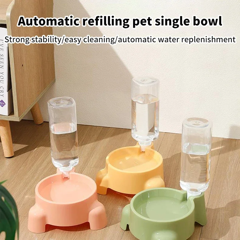 Pet Water Bottle Automatic Water Feeding for a Single Bowl of Drinking Water Puppy Cat Drinking 1005010593156114