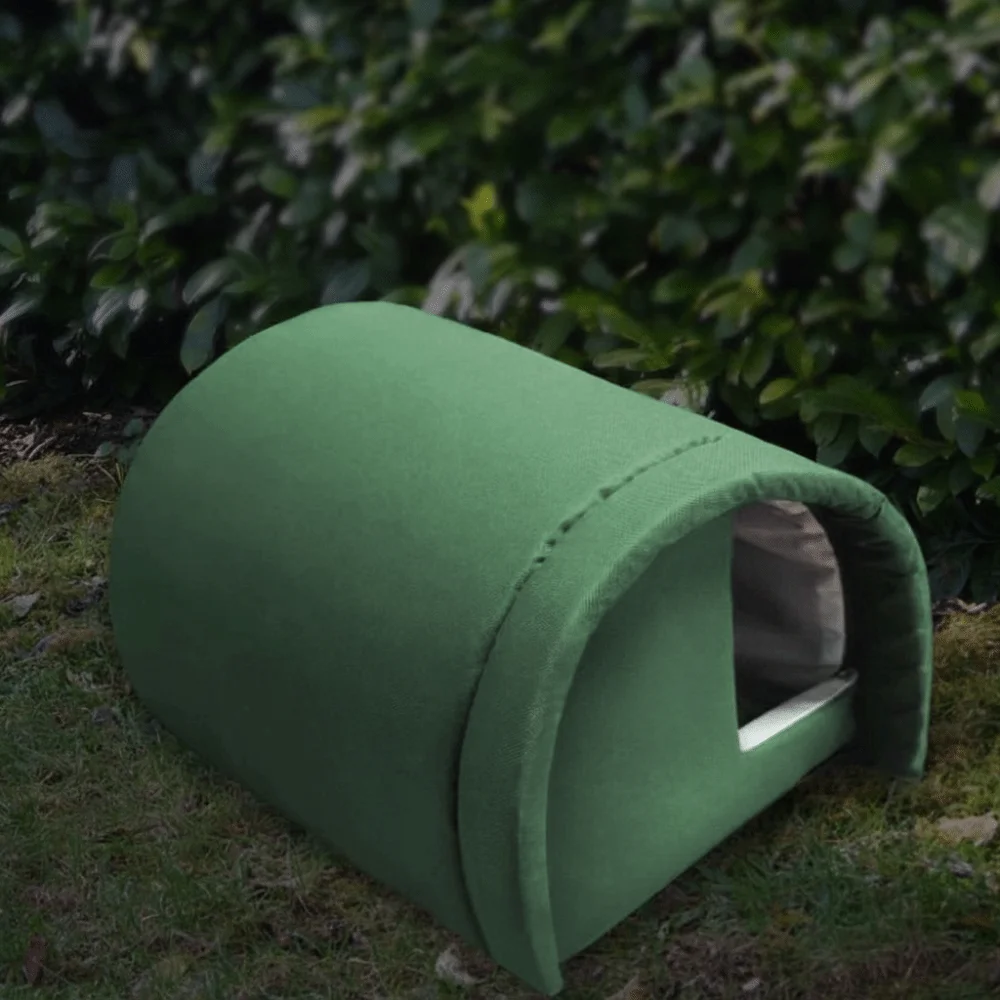 Durable Warm Pet Cat House Windproof Thicken Outdoor Cat Shelter Foldable Vaulted Design Dog Kennel 1005010614083843