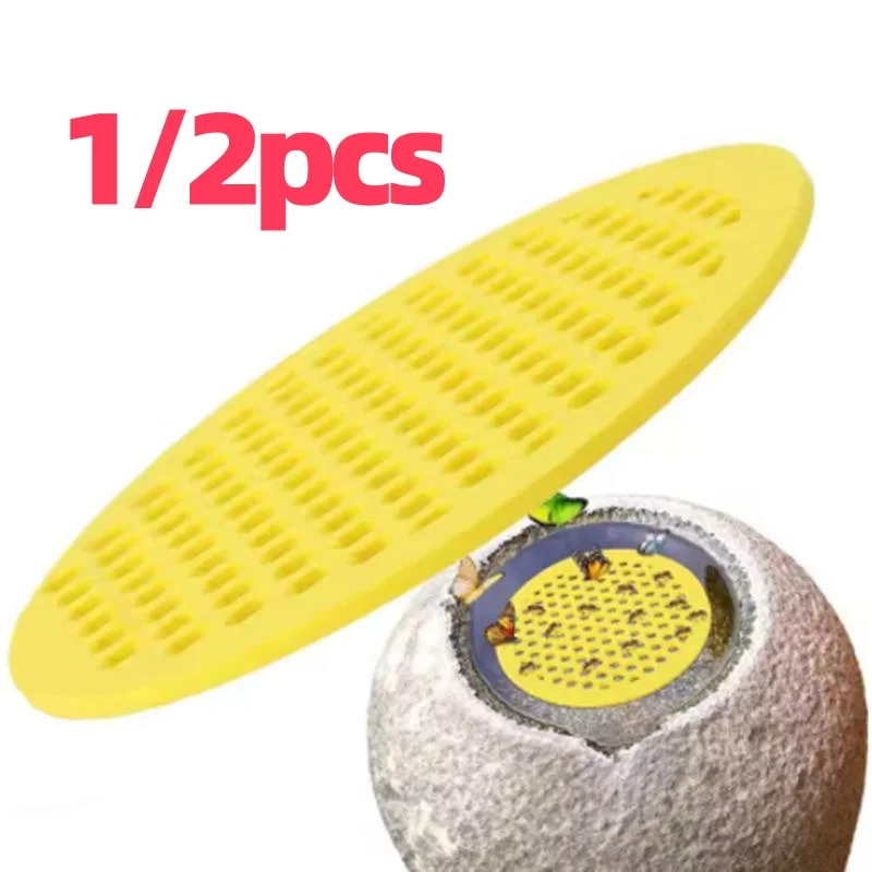 Floating Bee Island Bee Waterer Rounded Bee Insect Drinking Tray Beekeeping Setups Luring Insects 1005010616337338