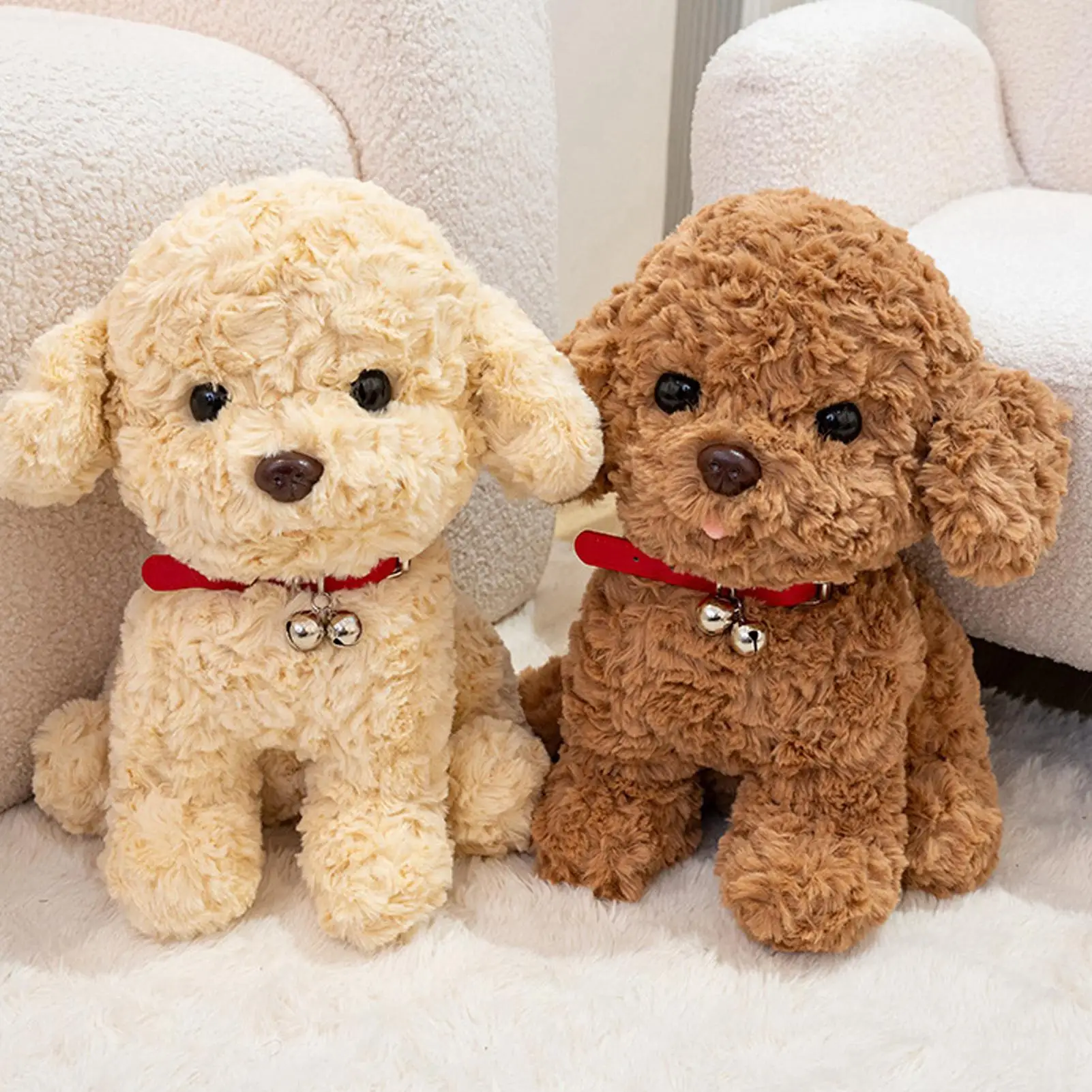 Interactive Robot Puppy Plush Toy, Realistic Pet Moving, Talking Electronic Puppy Dog for Kids, Boys 1005010640212505
