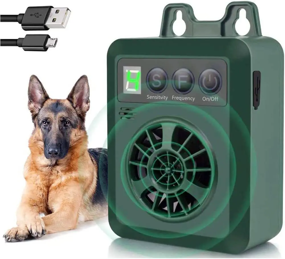 Outdoor Anti-Barking Automatic Ultrasonic Device Dog Repellent Household Training Pet Supplies 1005010643440308
