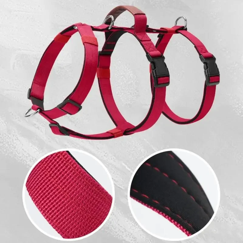 Dog Harness Anti Escape Vest Adjustable Training Pet Strong Walking Swimming Hiking Belt 1005010643478142