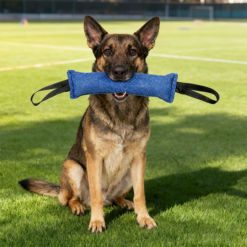 Dog Tug Toy Jute Bite Pillow Durable Training Equipment Interactive Toys for Large and Small Dogs 1005010643980365