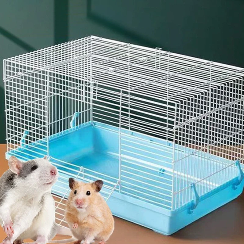 Portable Hamster Cage and Habitats, Travel Metal Mouse Cages 1005010652873696