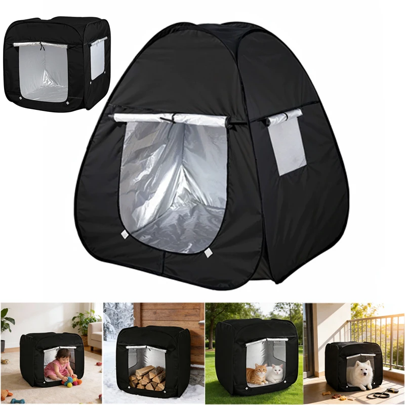 Portable Foldable Extra Large Pet Tent Multi-Functional Outdoor Travel Cage for Cat Dog Easy 1005010656373230