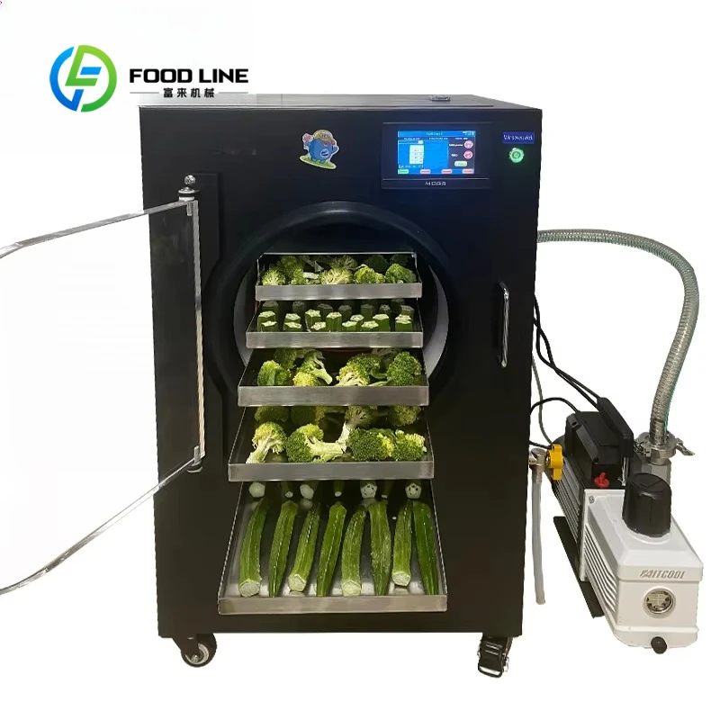 Customized New Low Price 5kg 7kg 5 Trays Dog Food Pet Snacks Vacuum Freeze Dryer SUS304 Small 1005010664079326