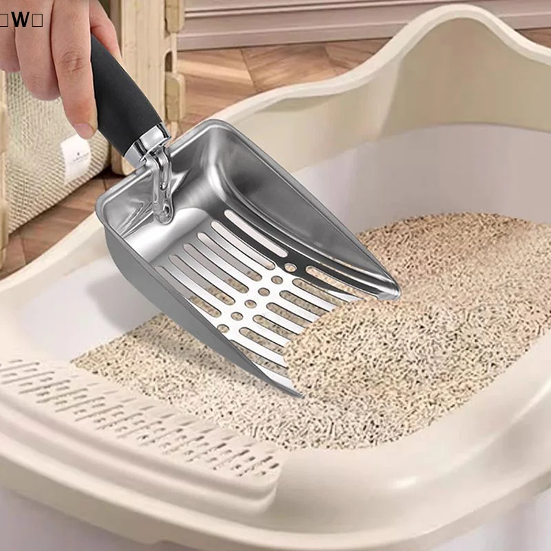 Cat Sand Cleaning for Dog Cat Clean Feces Cat Litter Shovel Pet Cleanning Tool Pet Products Metal 1005010685330810