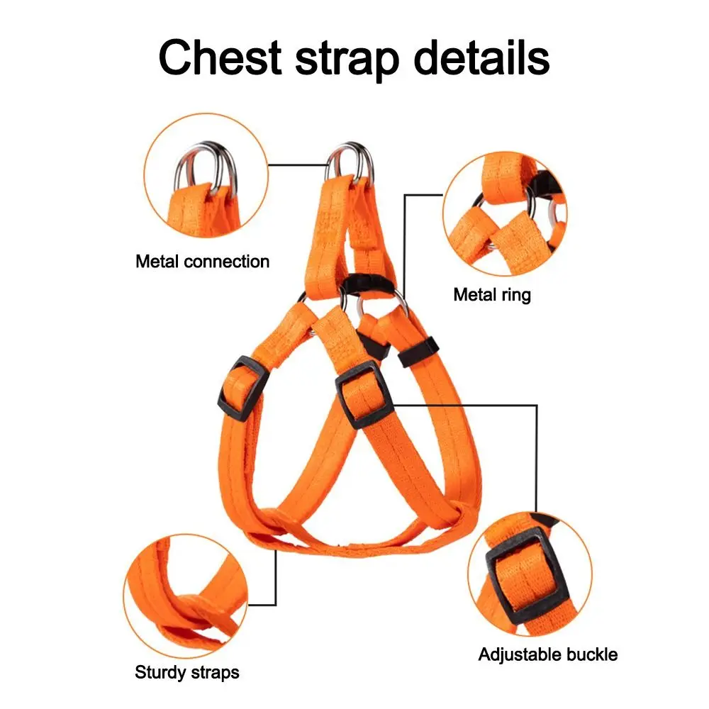 NEW Adjustable Dog Vest Harnesses Puppy Training Breathable Pet Leash Universal Cat Harness Pet 1005010692784725