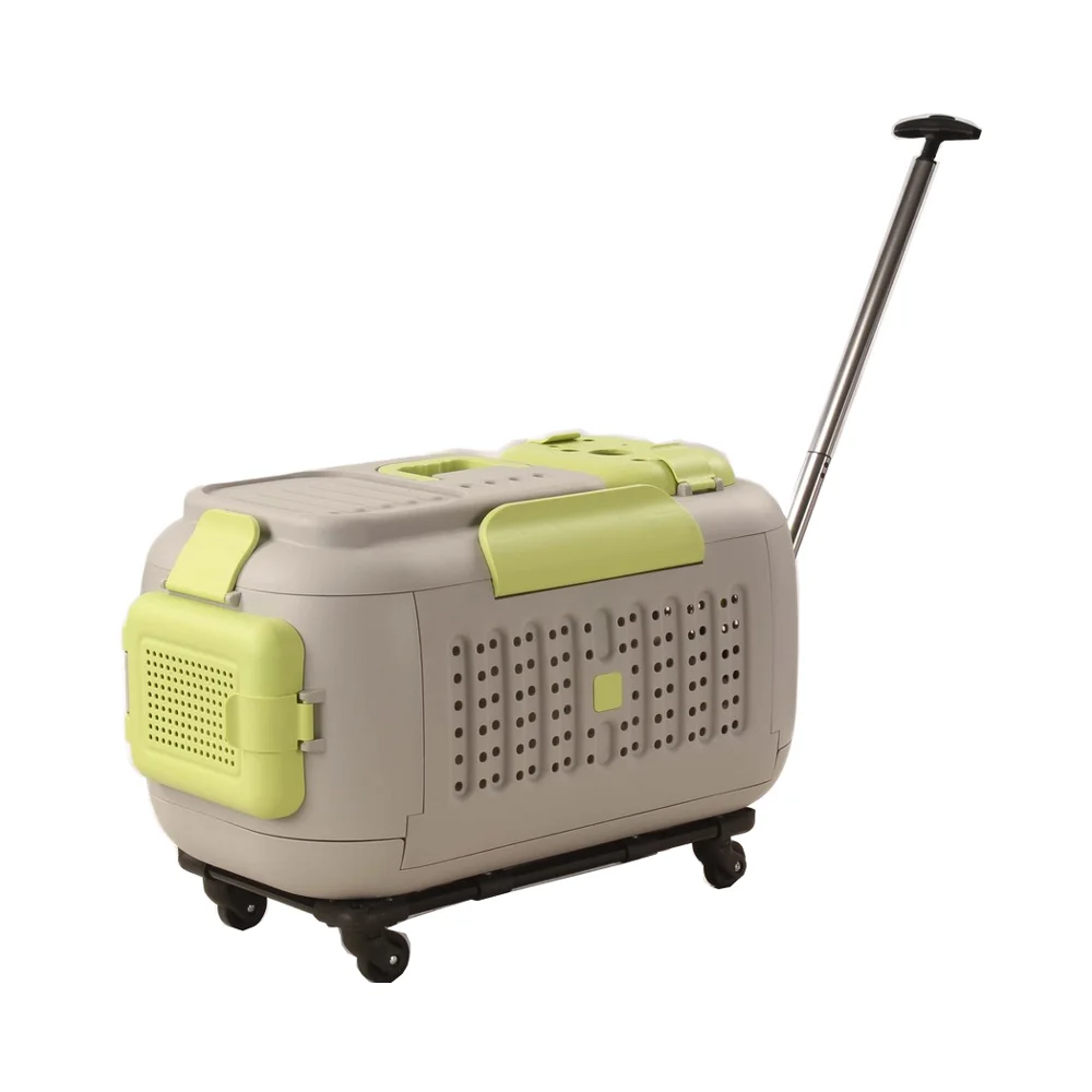 Luxury Small Adjustable Foldable Dog Cat Carrier with Aluminum Alloy Windows Backpack Style Bag 1005010745170935