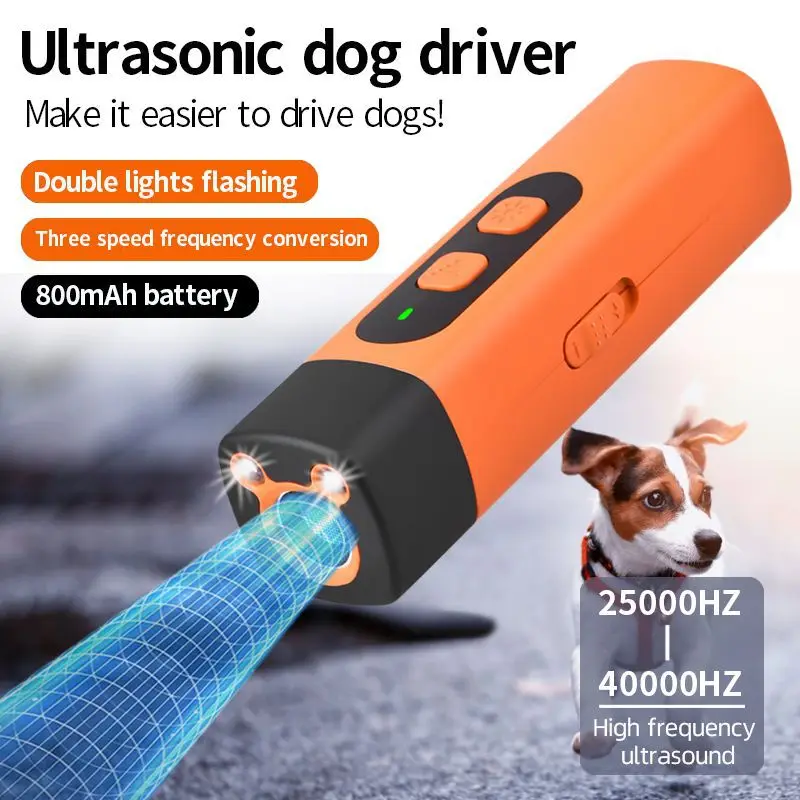 Pet Training Control Device Rechargeable Ultrasonic Dog Barking Deterrent Trainer to Stop Barking 1005010748514949