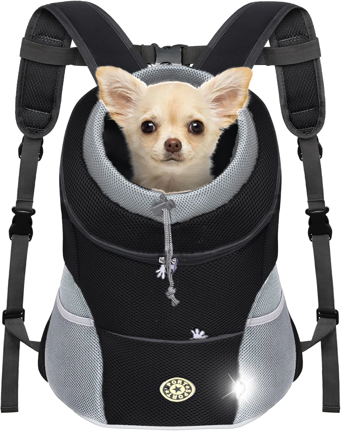 Pet Backpack Carrier for Small Dogs & Cats 1005010759657137