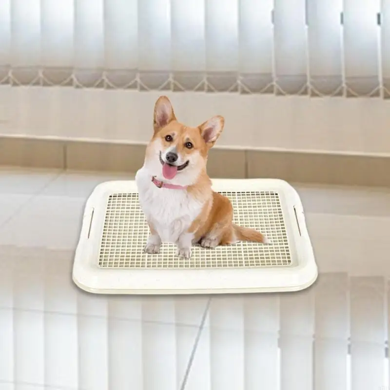 Indoor Dog Potty Training Pad Toilet Training for Dogs Easy to Clean Durable Plastic Mesh Tray 87HA 1005011568556799