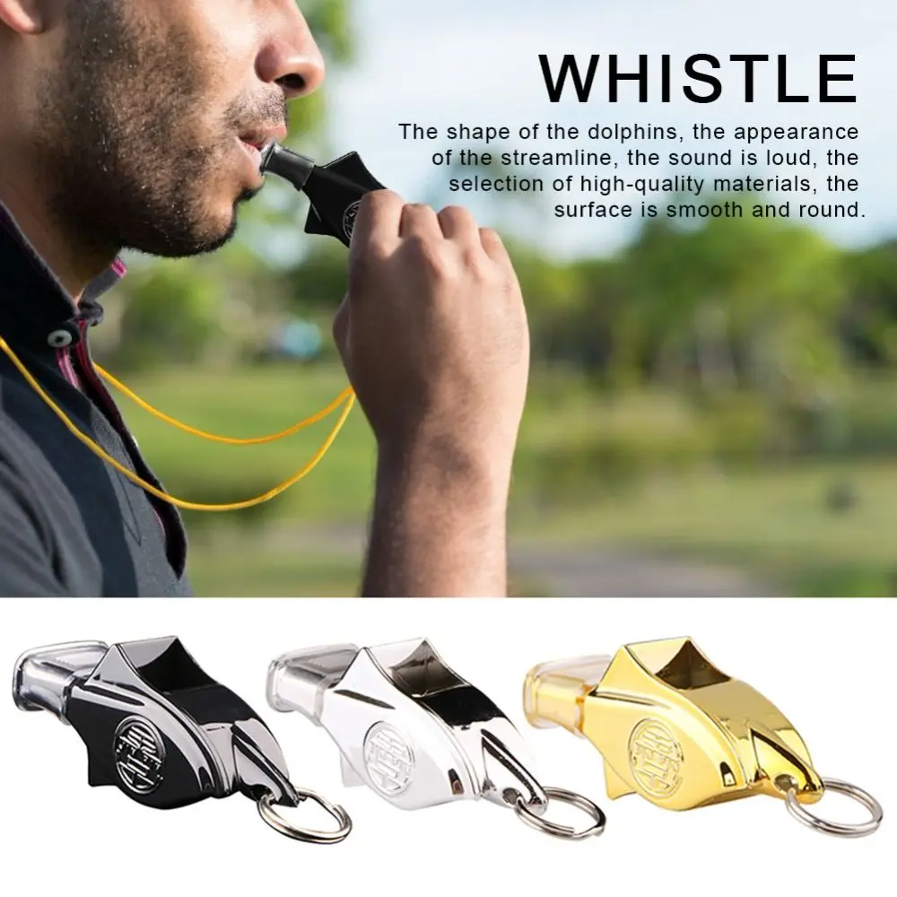 Decibels Dolphin Whistle Outdoor Sports High Frequency Referee Whistle Basketball Football 1005011577244925