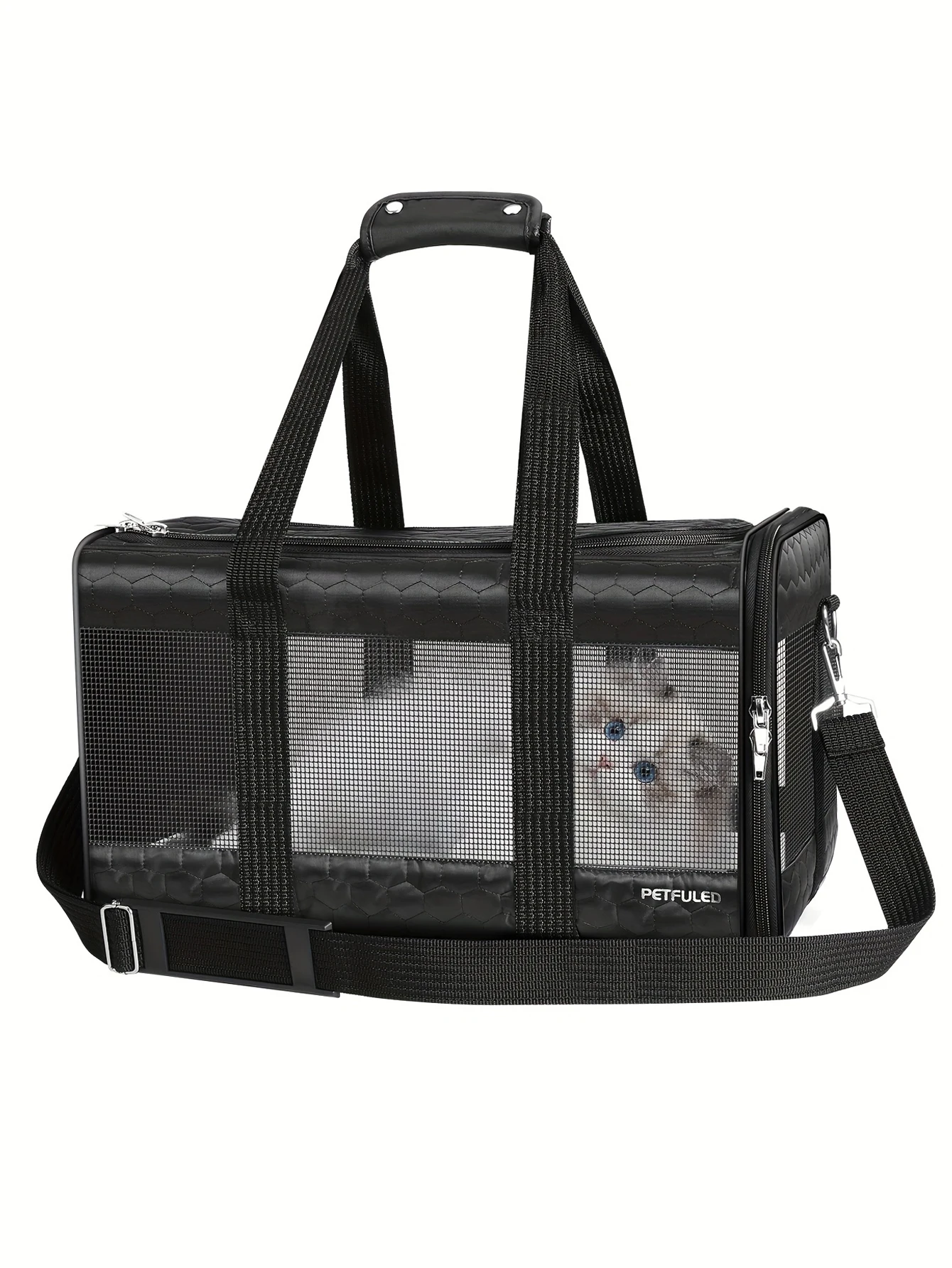 TSA Airline Approved Pet Carrier for Small to Medium Cats and Dogs Up to 16 Lbs. Cat and Dog 1005011625419472