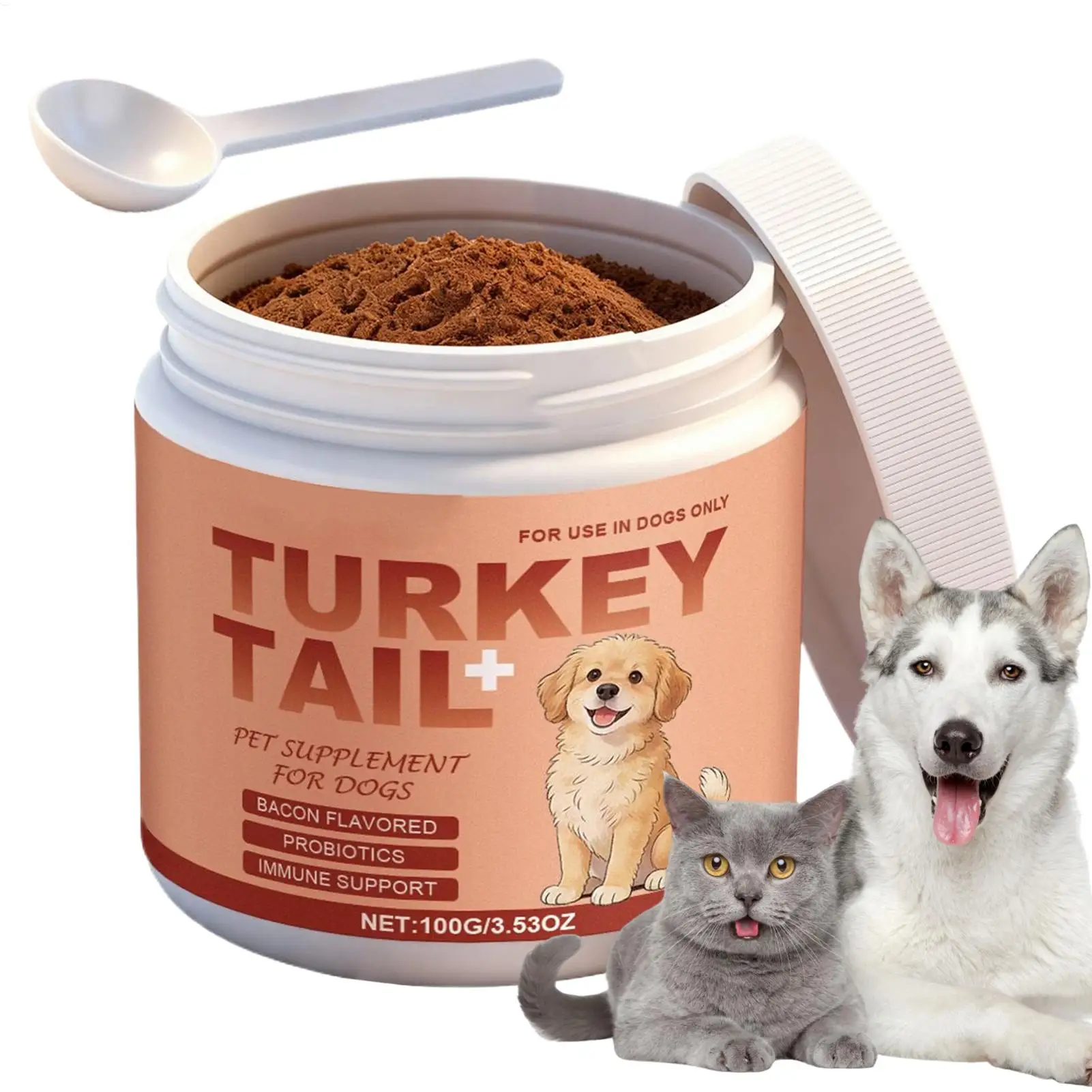Yunzhi Taste Pet Mushroom Powder Natural Ingredient Health Care Appetite Enhancer for Picky Cat Dog 1005011661623682