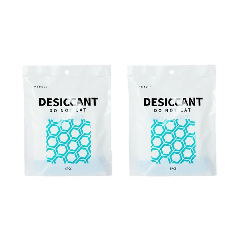 PETKIT Compatible Desiccant Bags 5 Pack – Dryness Packs for Smart Cat Litter Box & Pet Food 1005011703660183